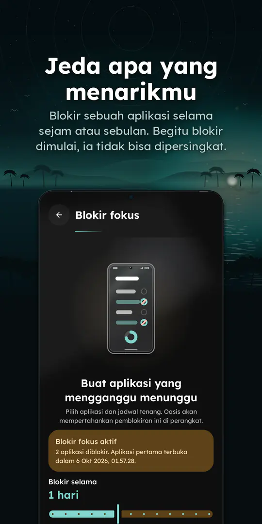 Oasis Minimalist Launcher: tangkapan layar 2 dari 4