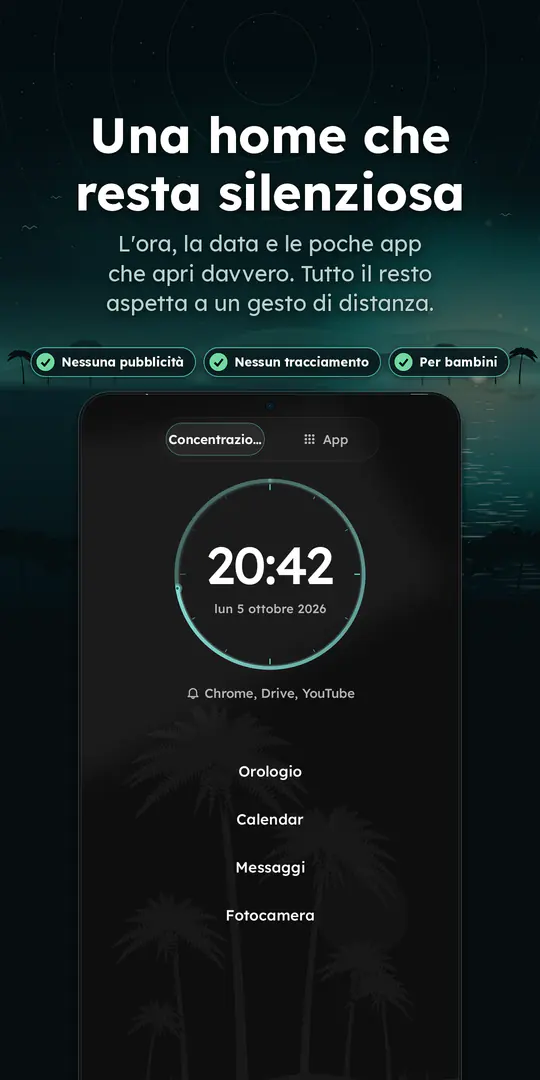 Oasis Minimalist Launcher: screenshot 1 di 4