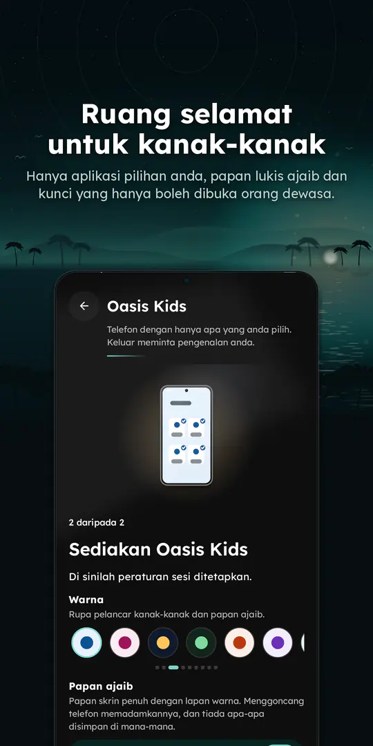 Oasis Minimalist Launcher: tangkapan skrin 4 daripada 4