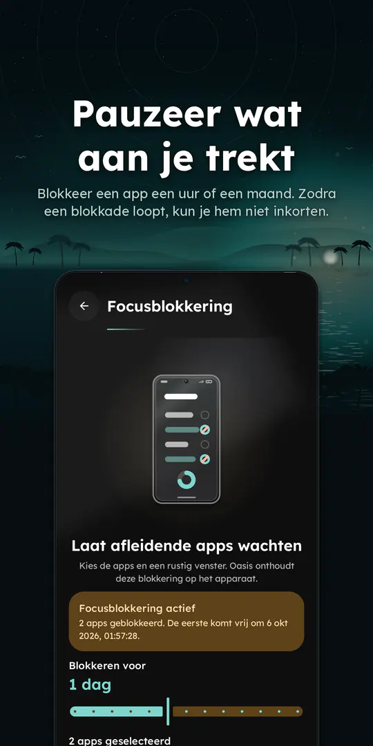 Oasis Minimalist Launcher: schermafbeelding 2 van 4