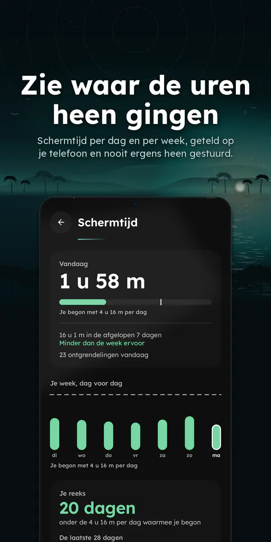 Oasis Minimalist Launcher: schermafbeelding 3 van 4