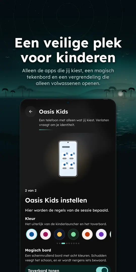 Oasis Minimalist Launcher: schermafbeelding 4 van 4