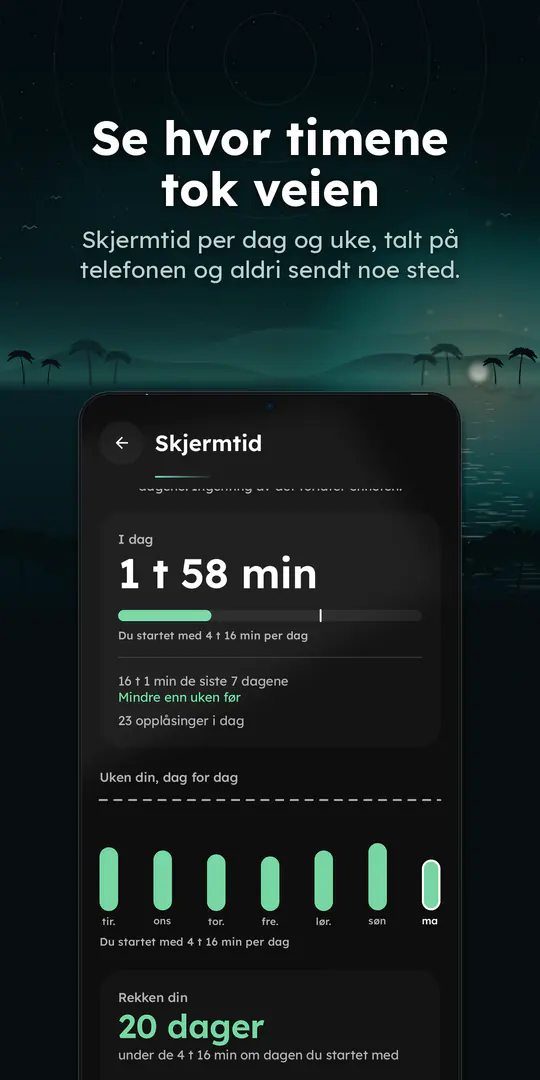 Oasis Minimalist Launcher: skjermbilde 3 av 4