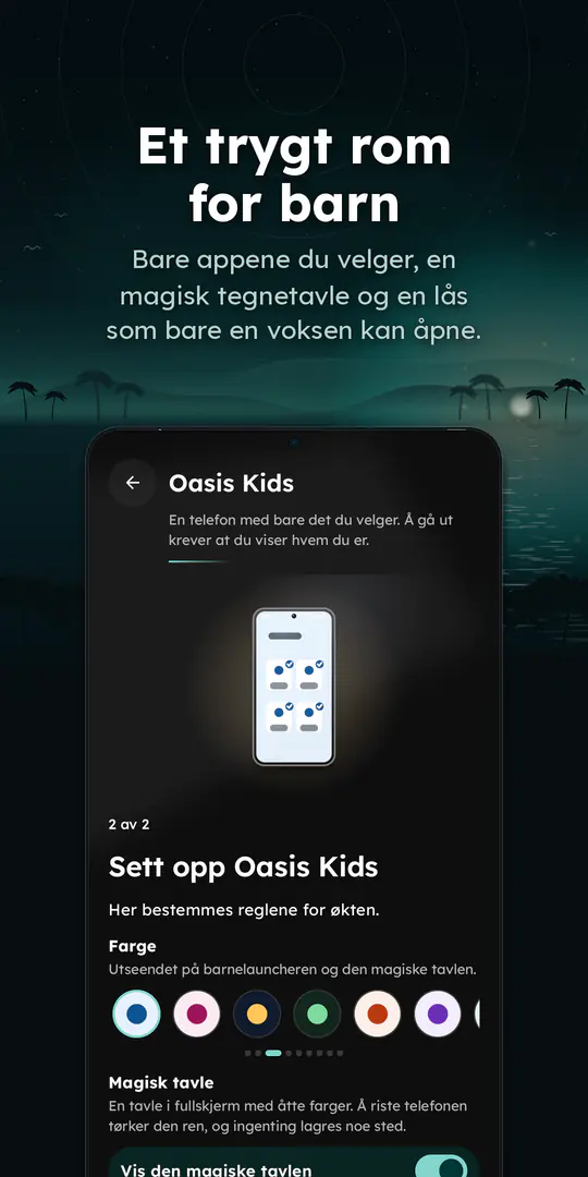 Oasis Minimalist Launcher: skjermbilde 4 av 4