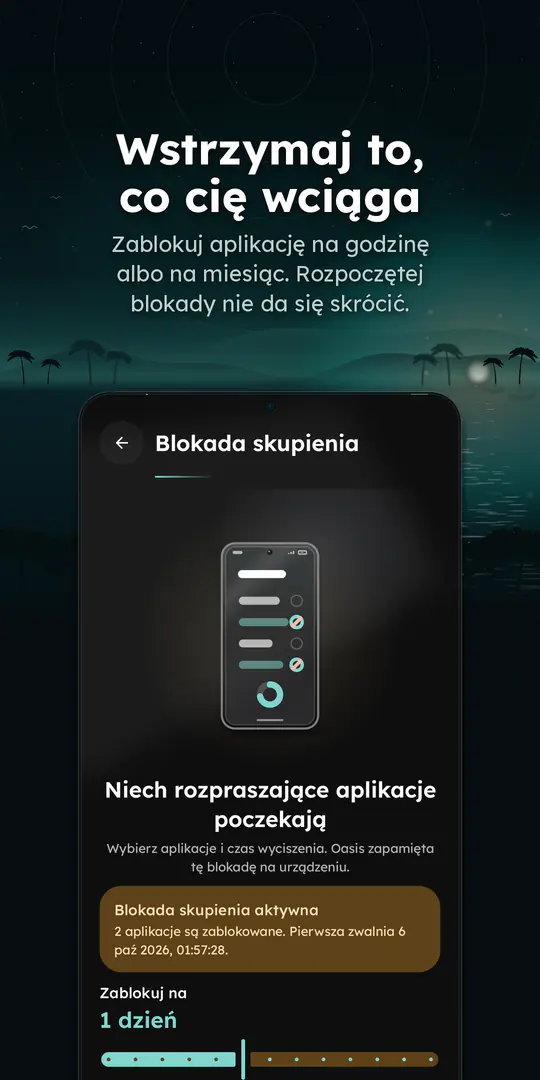 Oasis Minimalist Launcher: zrzut ekranu 2 z 4