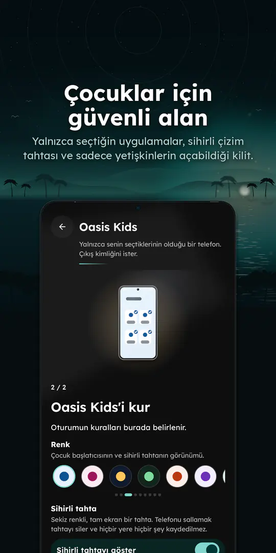 Oasis Minimalist Launcher ekran görüntüsü 4/4