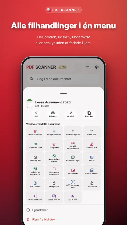 PDF Scanner: skærmbillede 3 af 4