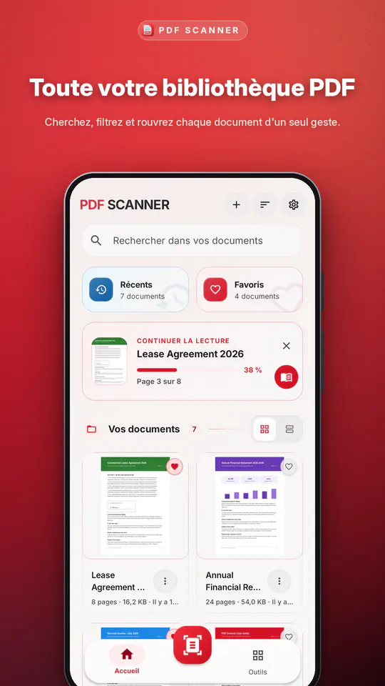 PDF Scanner : capture d’écran 1 sur 4