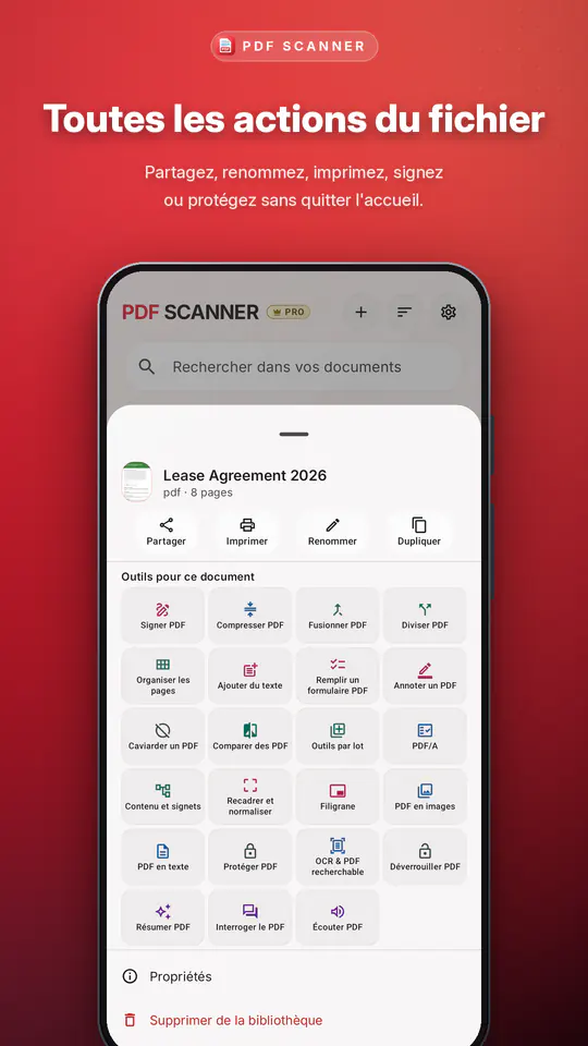 PDF Scanner : capture d’écran 3 sur 4