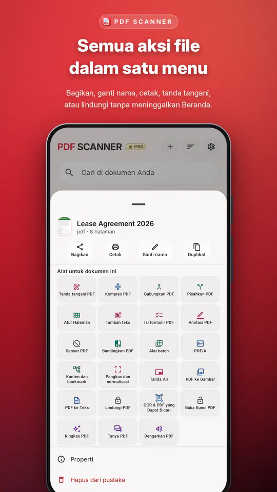 PDF Scanner: tangkapan layar 3 dari 4