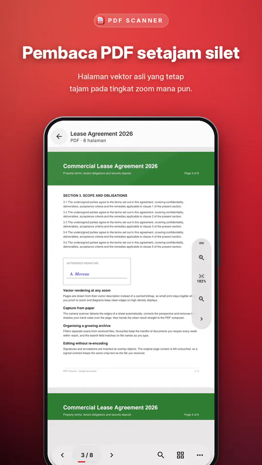 PDF Scanner: tangkapan layar 4 dari 4