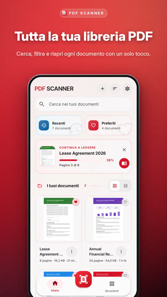 PDF Scanner: screenshot 1 di 4