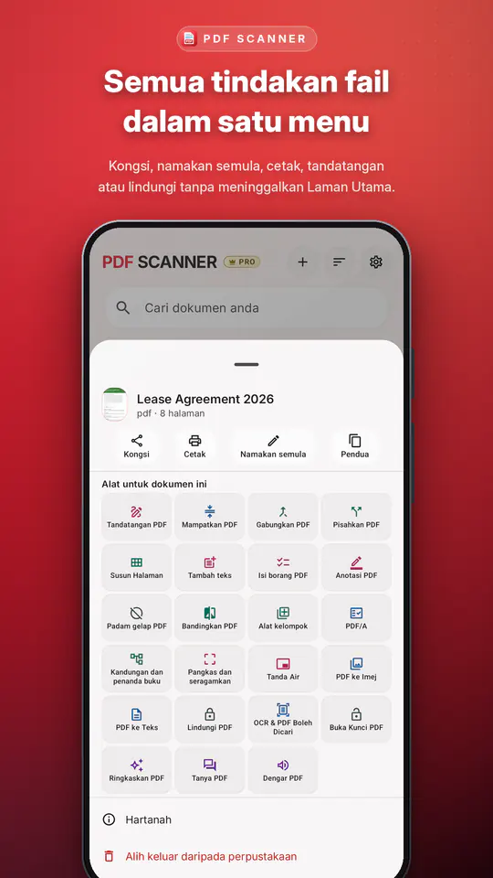 PDF Scanner: tangkapan skrin 3 daripada 4