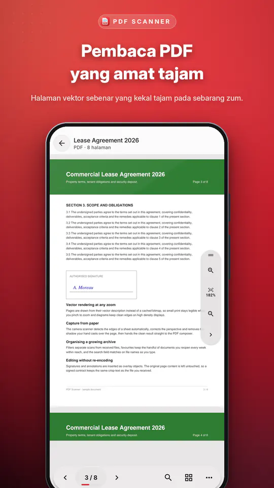 PDF Scanner: tangkapan skrin 4 daripada 4