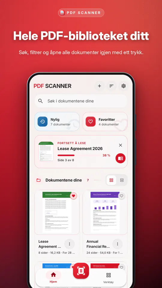 PDF Scanner: skjermbilde 1 av 4