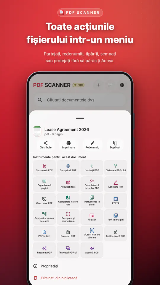 PDF Scanner: captura de ecran 3 din 4