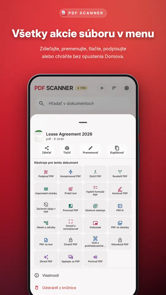PDF Scanner: snímka obrazovky 3 z 4