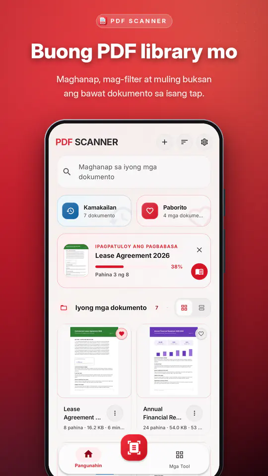 PDF Scanner: screenshot 1 ng 4