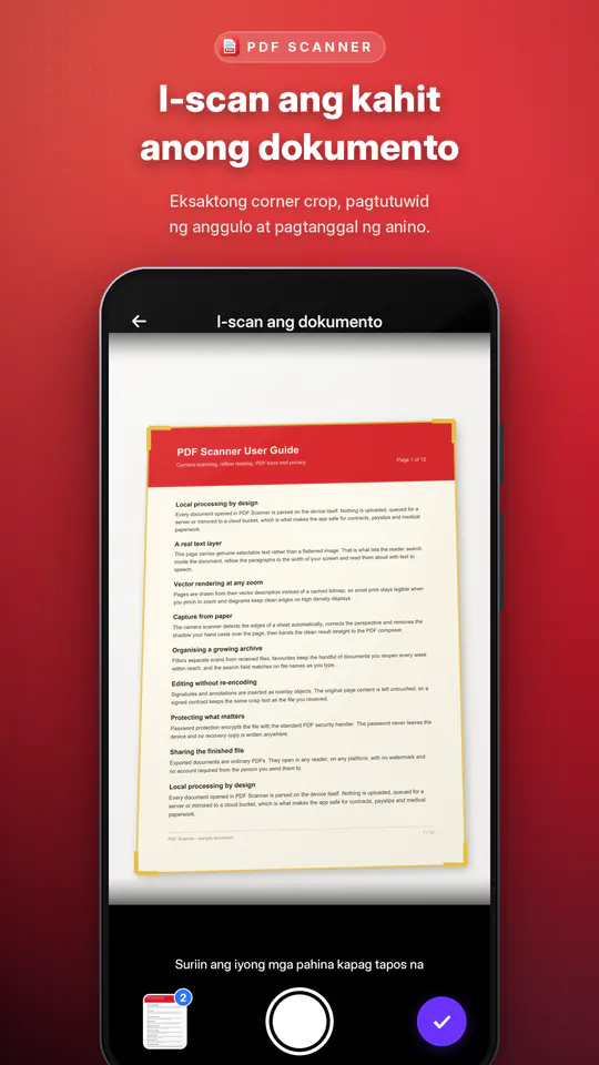 PDF Scanner: screenshot 2 ng 4
