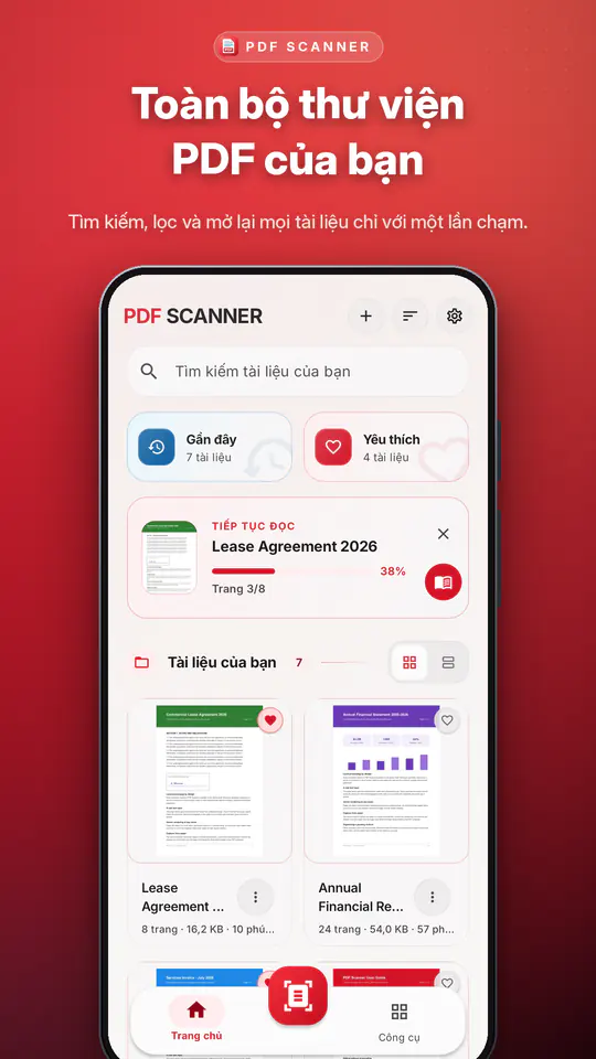 PDF Scanner: ảnh chụp màn hình 1/4