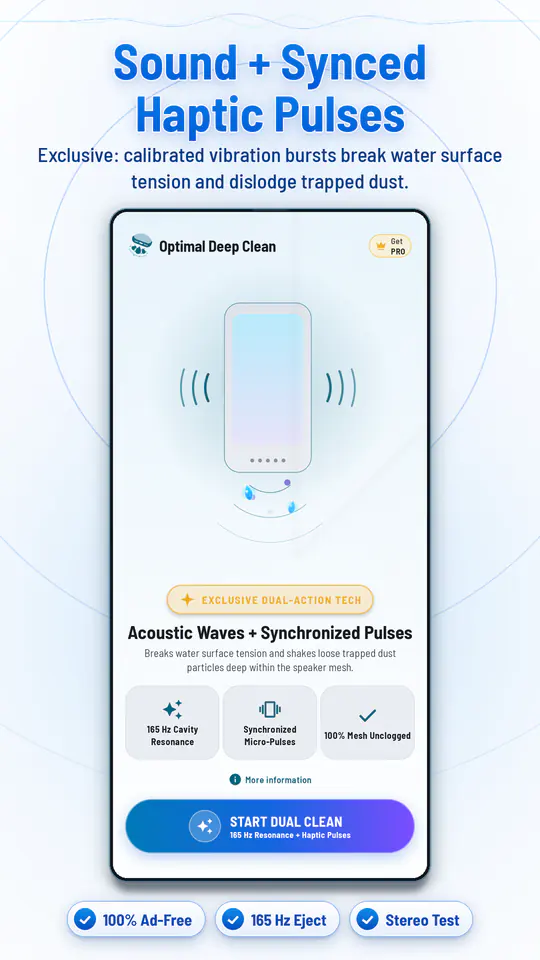 Speaker Cleaner: Water & Dust screenshot 1 of 4