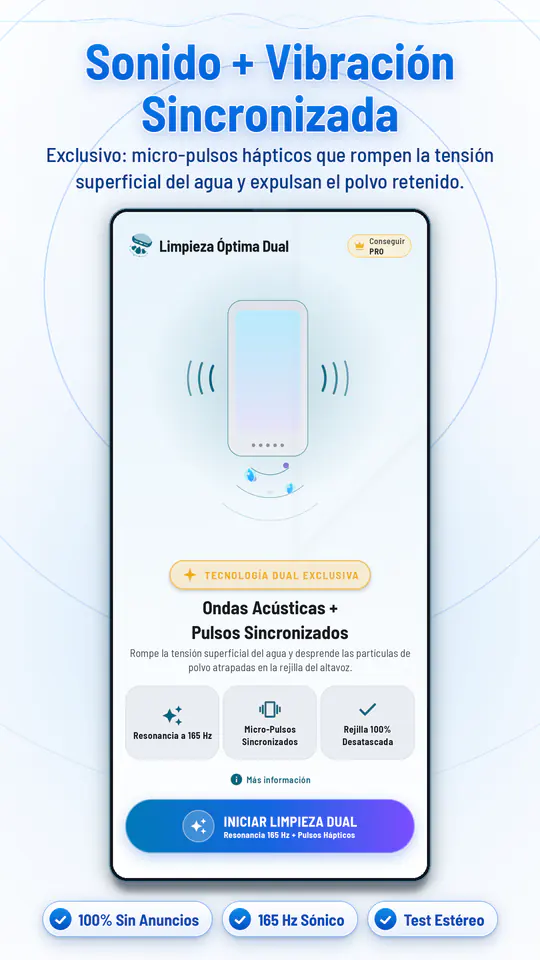 Limpia Altavoces: Agua y Polvo: captura 1 de 4