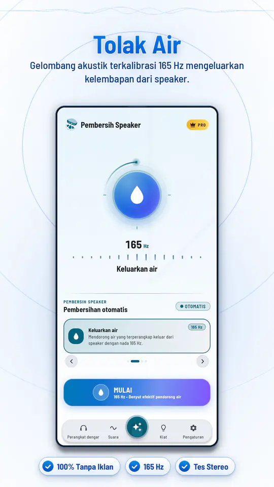 Pembersih Speaker: Air & Debu: tangkapan layar 2 dari 4