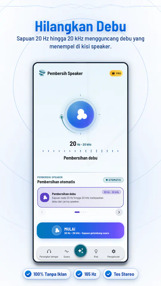Pembersih Speaker: Air & Debu: tangkapan layar 3 dari 4