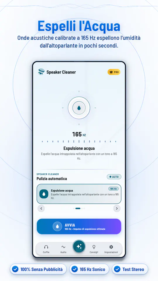 Altoparlante: Acqua e Polvere: screenshot 2 di 4