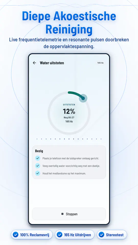 Speaker Cleaner: Water & Stof: schermafbeelding 4 van 4