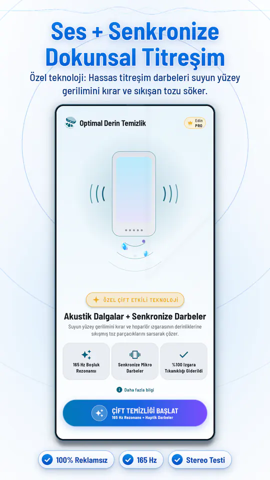 Hoparlör Temizle: Su ve Toz ekran görüntüsü 1/4